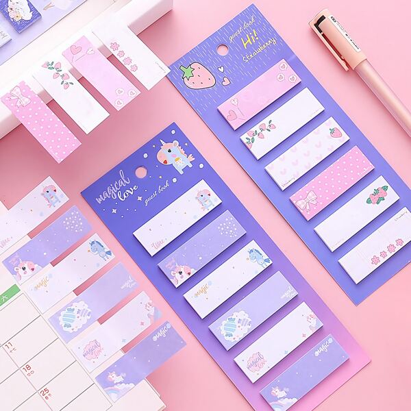 

120sheets Cartoon Pattern Mini Sticky Note