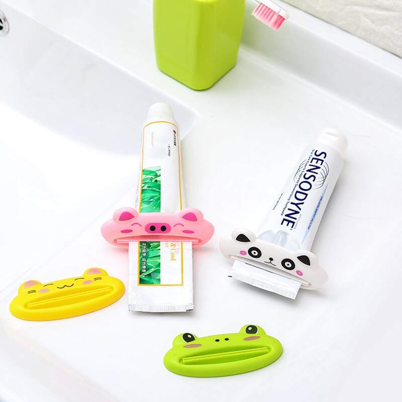 

1pc Cute Animal Design Toothpaste Squeezer, Multicolor