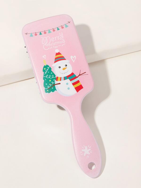 

Snowman Pattern Hair Comb