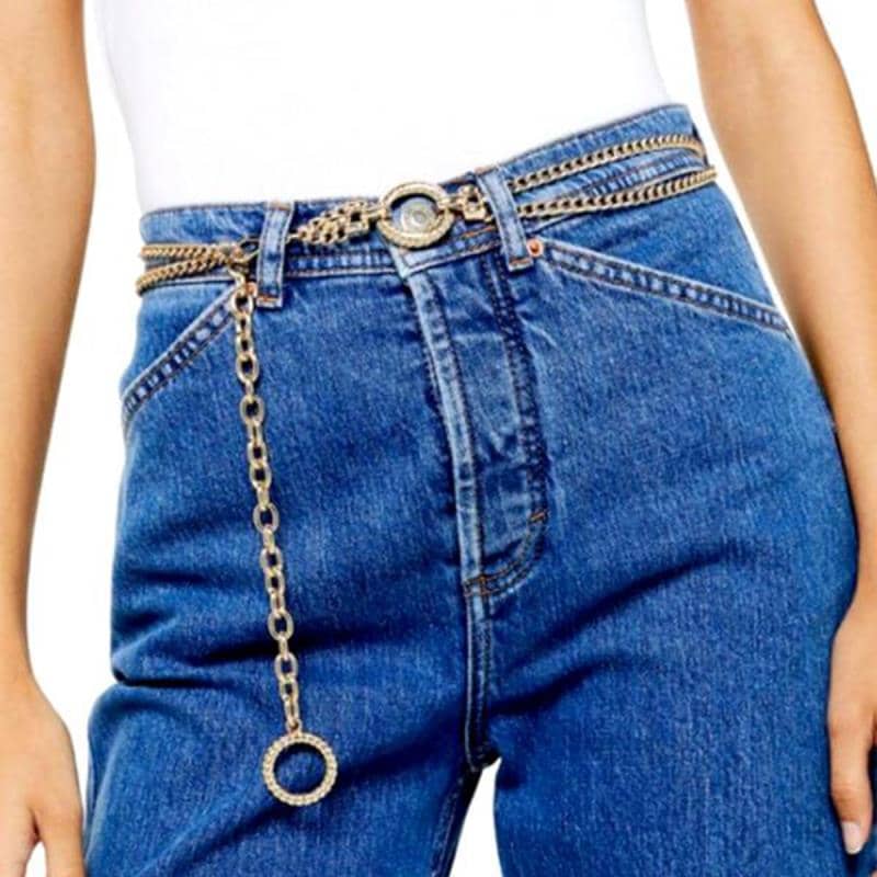 

Simple Waist Chain, Gold