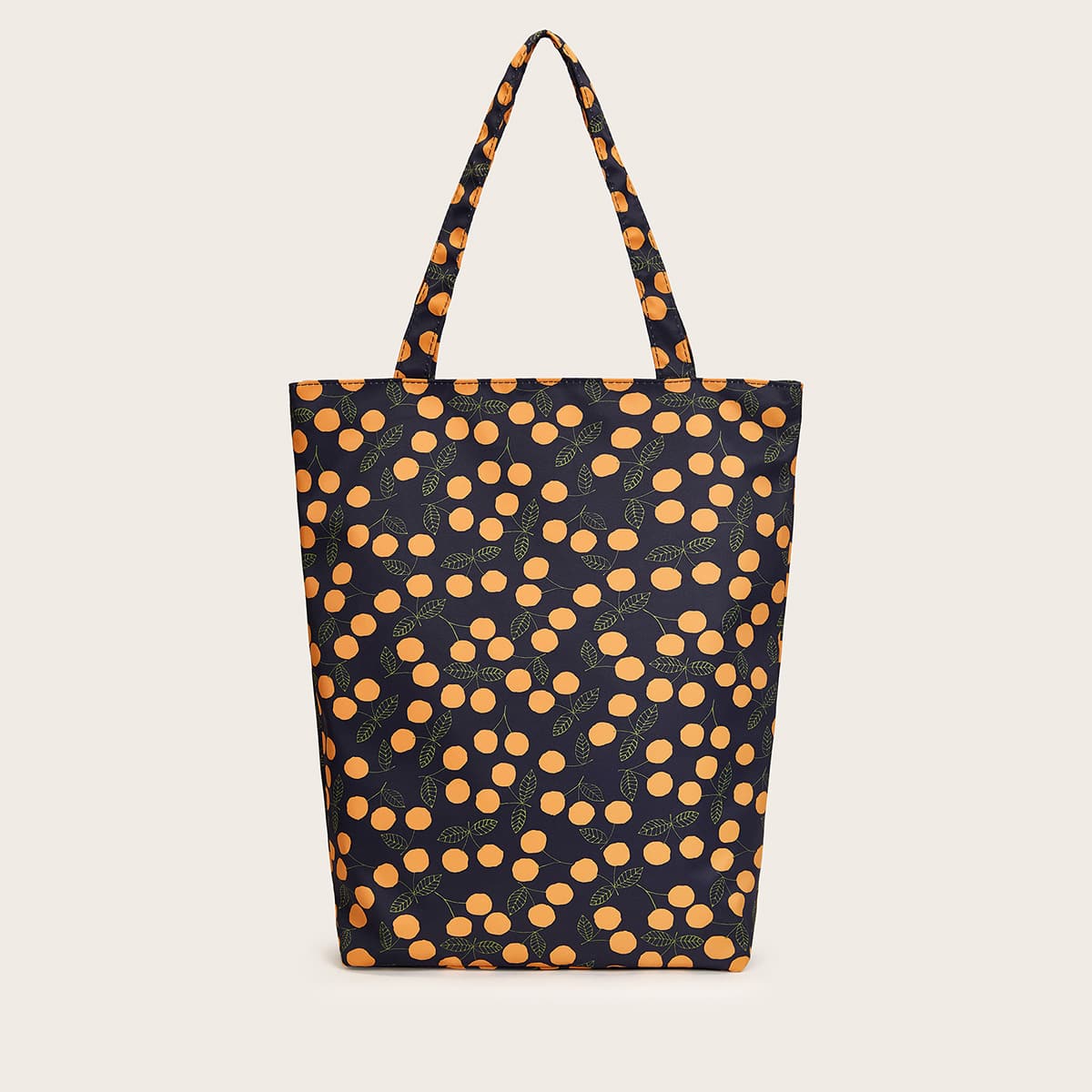 

Fruit Graphic Tote Bag, Multicolor