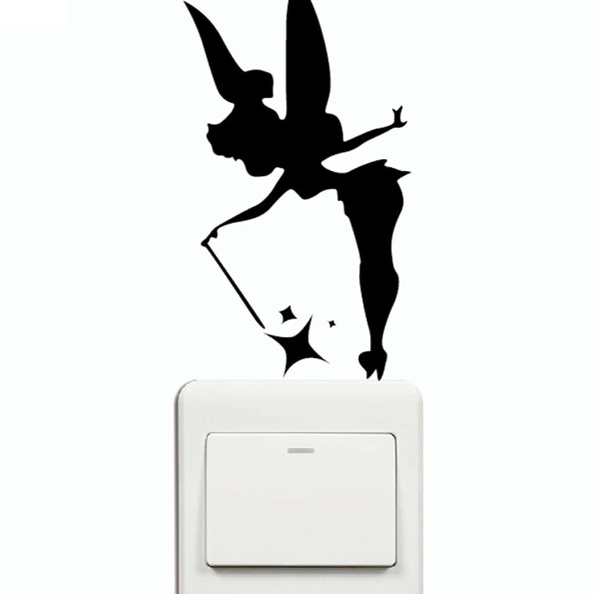 

Angel Silhouette Switch Sticker