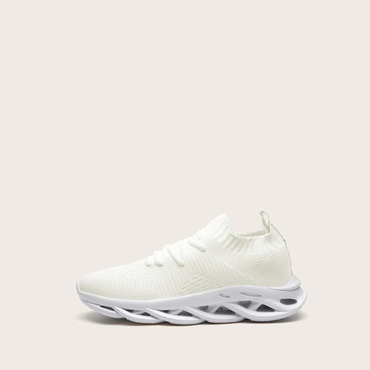 

Guys Letter Graphic Slip On Sneakers, White