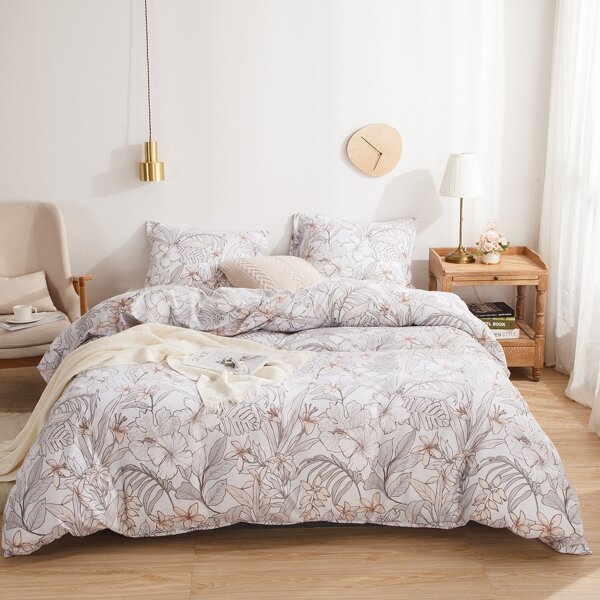 

Flower Pattern Sheet Set, Multicolor