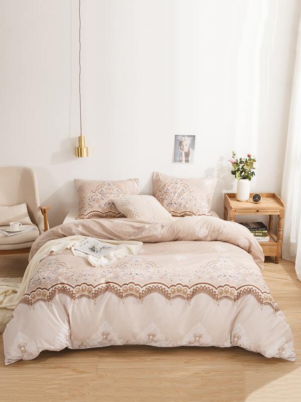 

Royal Floral Pattern Sheet Set, Pink