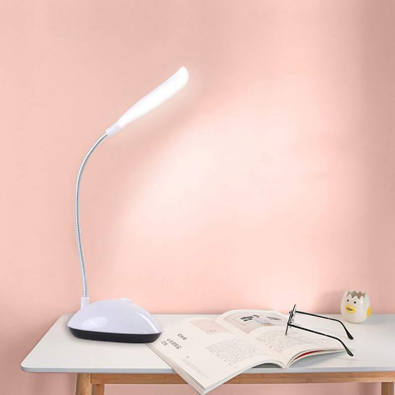 

1pc Adjustable Reading Desk Lamp, Multicolor