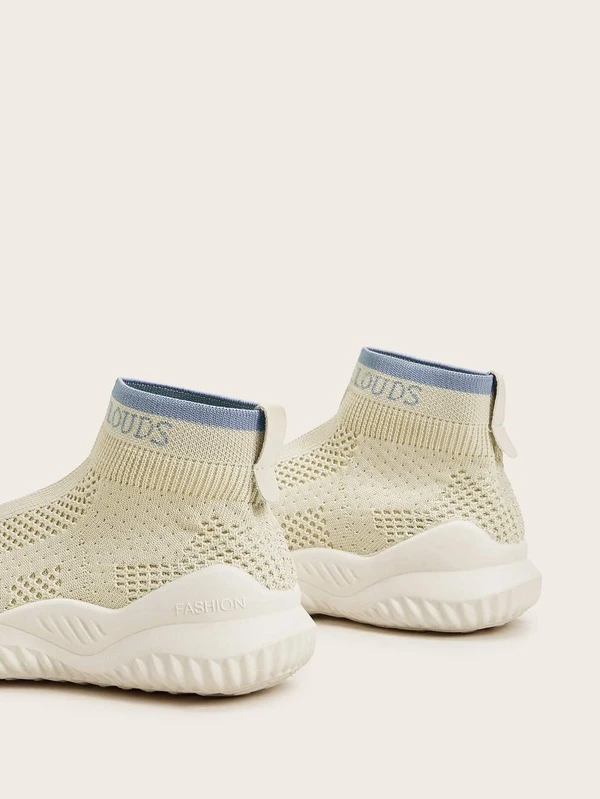 wide fit sock sneakers