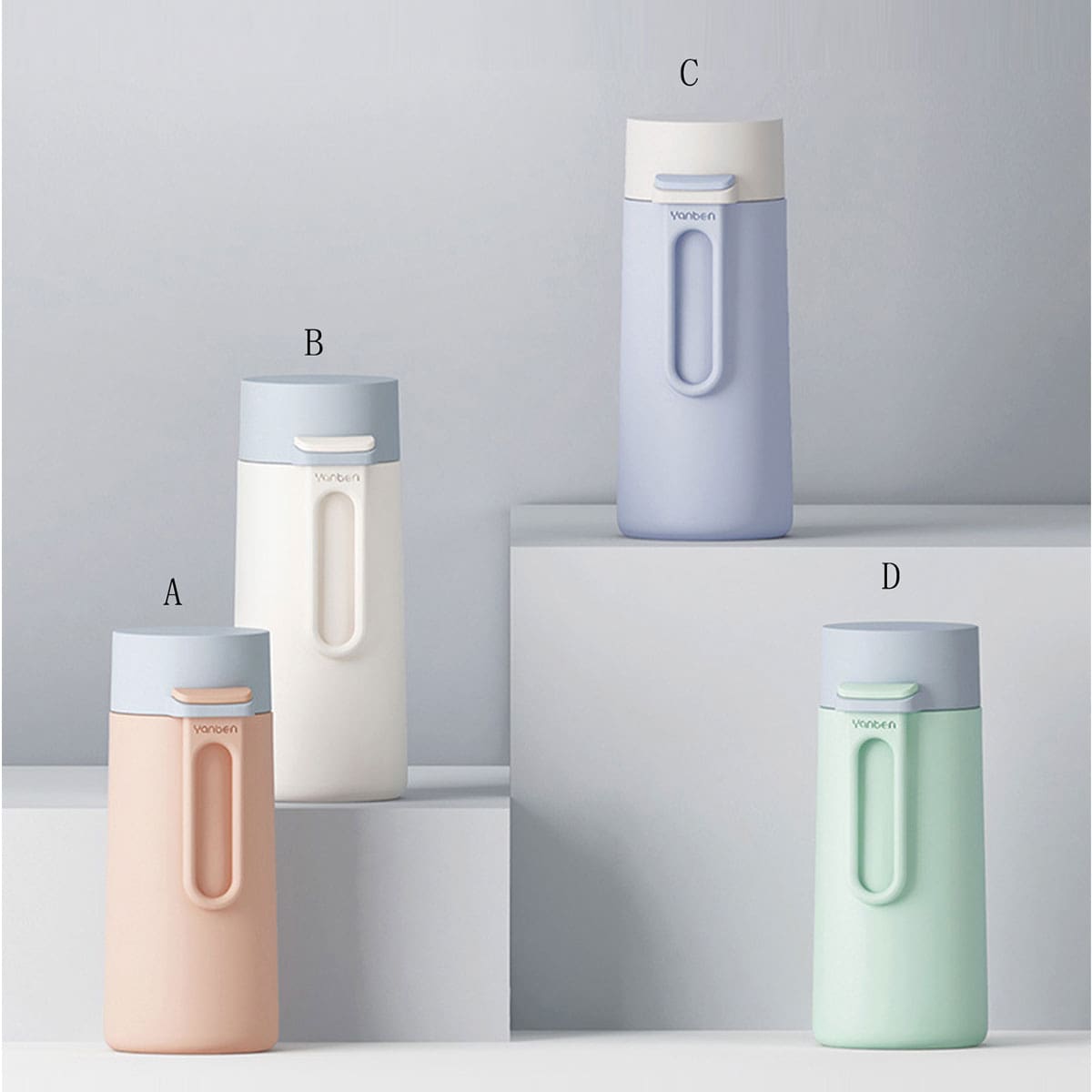 

1pc Two Tone Thermos Cup, Multicolor