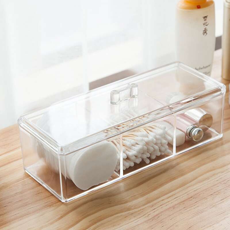 

1pc Multifunction Clear Storage Box