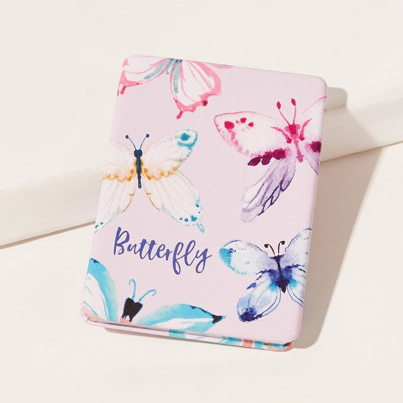 

Butterfly Pattern Mirror, Pink