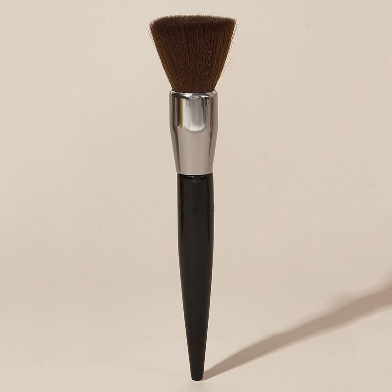 

1pc Flat Makeup Brush, Multicolor