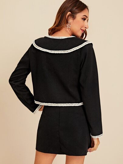 Deolinda Chic Linda No. 1 25008 Long Sleeve Top, Tweed Shorts and 25007 Tweed Jacket In Stock Now