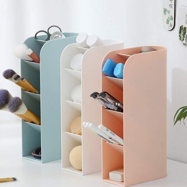 

1pc Random Desktop Multifunctional Pen Holder