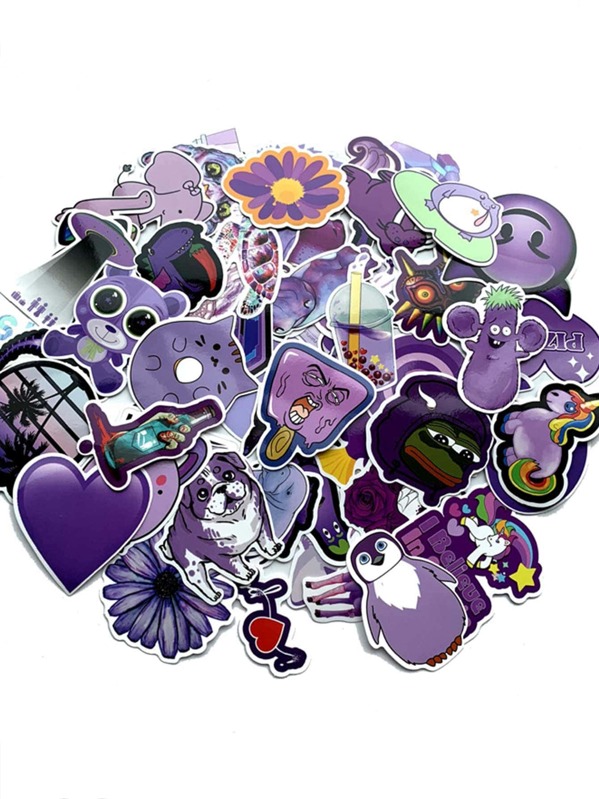 

61pcs Cartoon Mixed Pattern Sticker