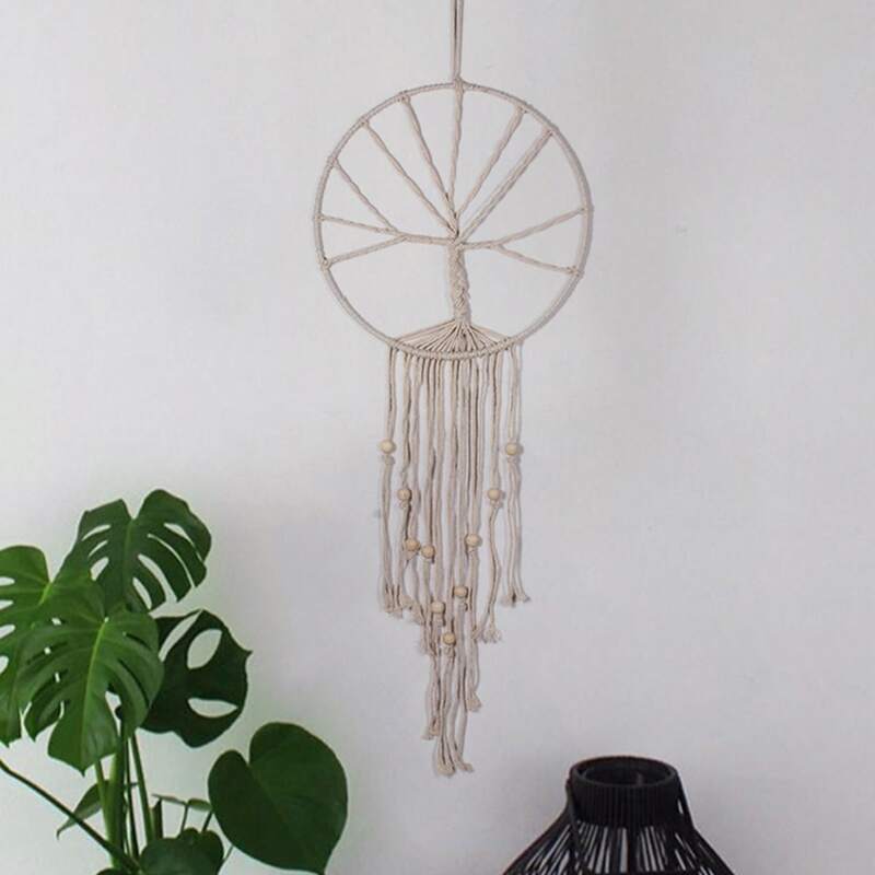 

Woven Dream Catcher Wall Hanging Decor