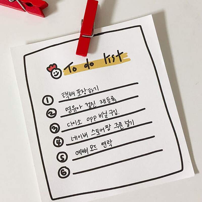 

100sheets Do List Sticky Note