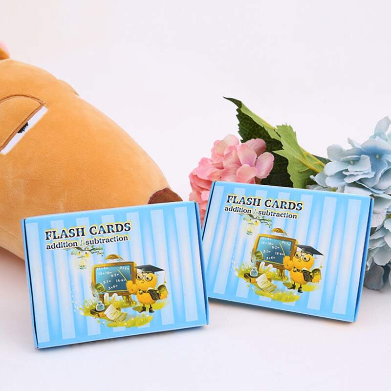 

36sheets Children Educational Addition & Subtraction Flashcard