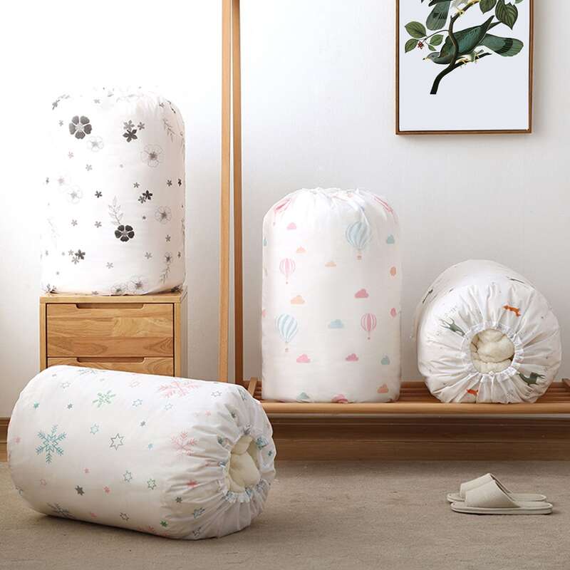 

1pc Random Pattern Drawstring Storage Bag, Multicolor