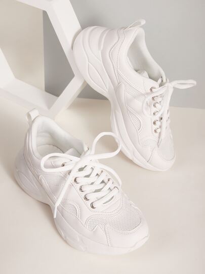 Lace-up Chunky Sneakers