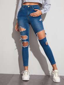 Ripped Skinny Jeans Ripped Skinny Jeans