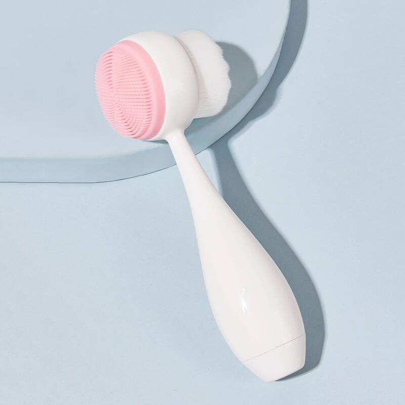 

1pc Face Cleansing Brush, White