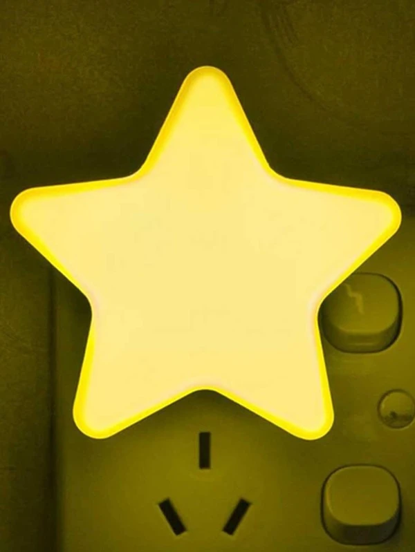 Summer 1pc Star Shaped Night Light Romwe Usa 1pc Star Shaped Night Light
