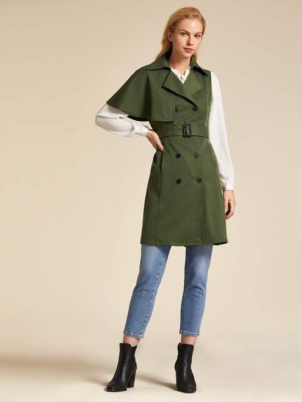 shein trench femme