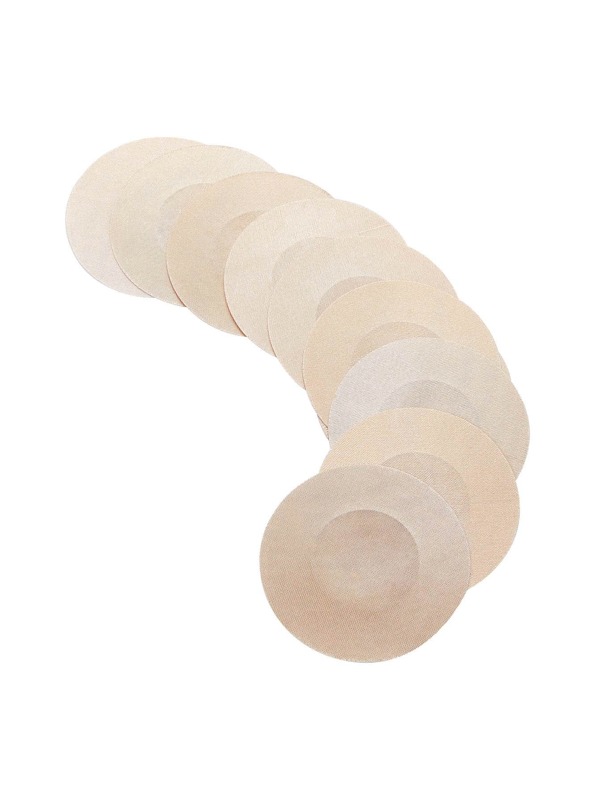 

5pairs Plus Self Adhesive Nipple Cover, Nude
