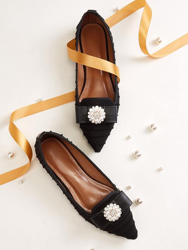 chaussures plates bout pointu