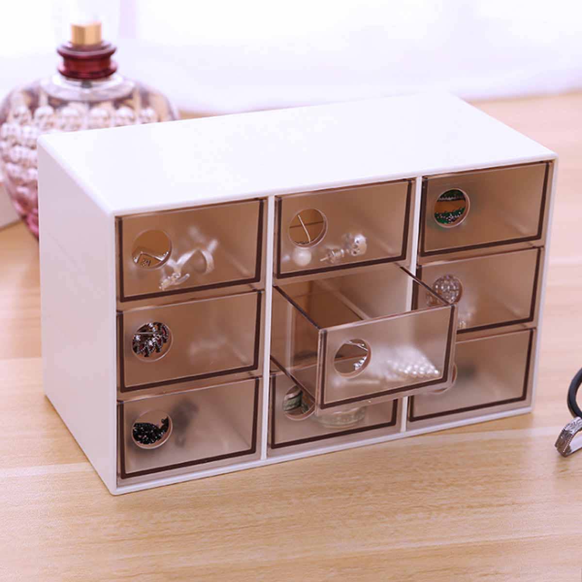 

1pc Random Layer Drawer Design Jewelry Storage Box, Multicolor
