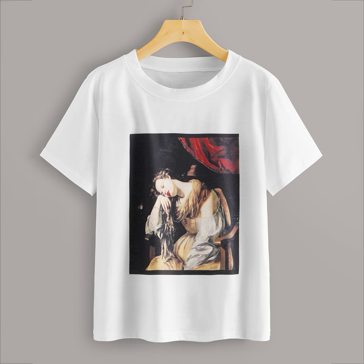 

Figure Graphic Short Sleeve Tee, White