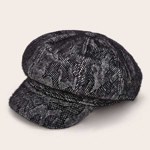 

Baker Boy Hat, Black