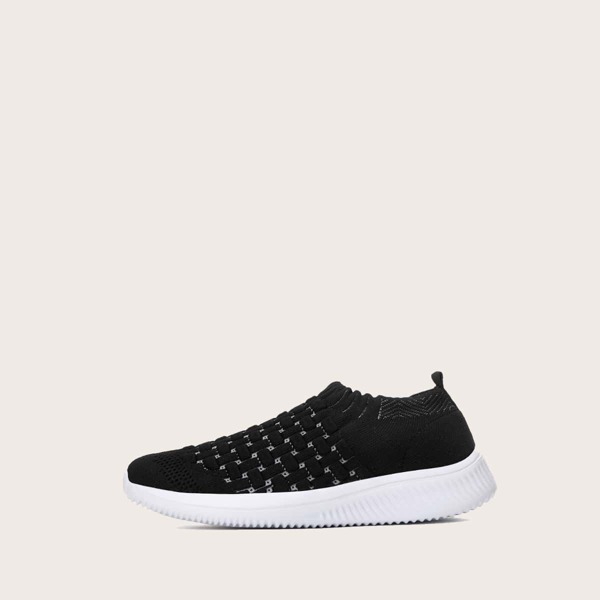

Slip On Wide Fit Sneakers, Black