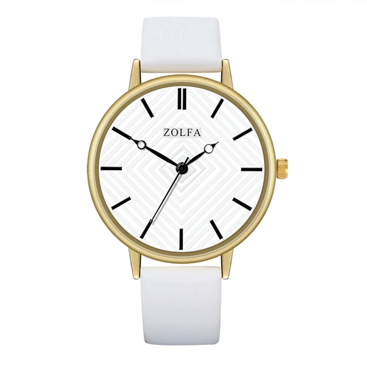 

Pu Strap Minimalist Quartz Watch