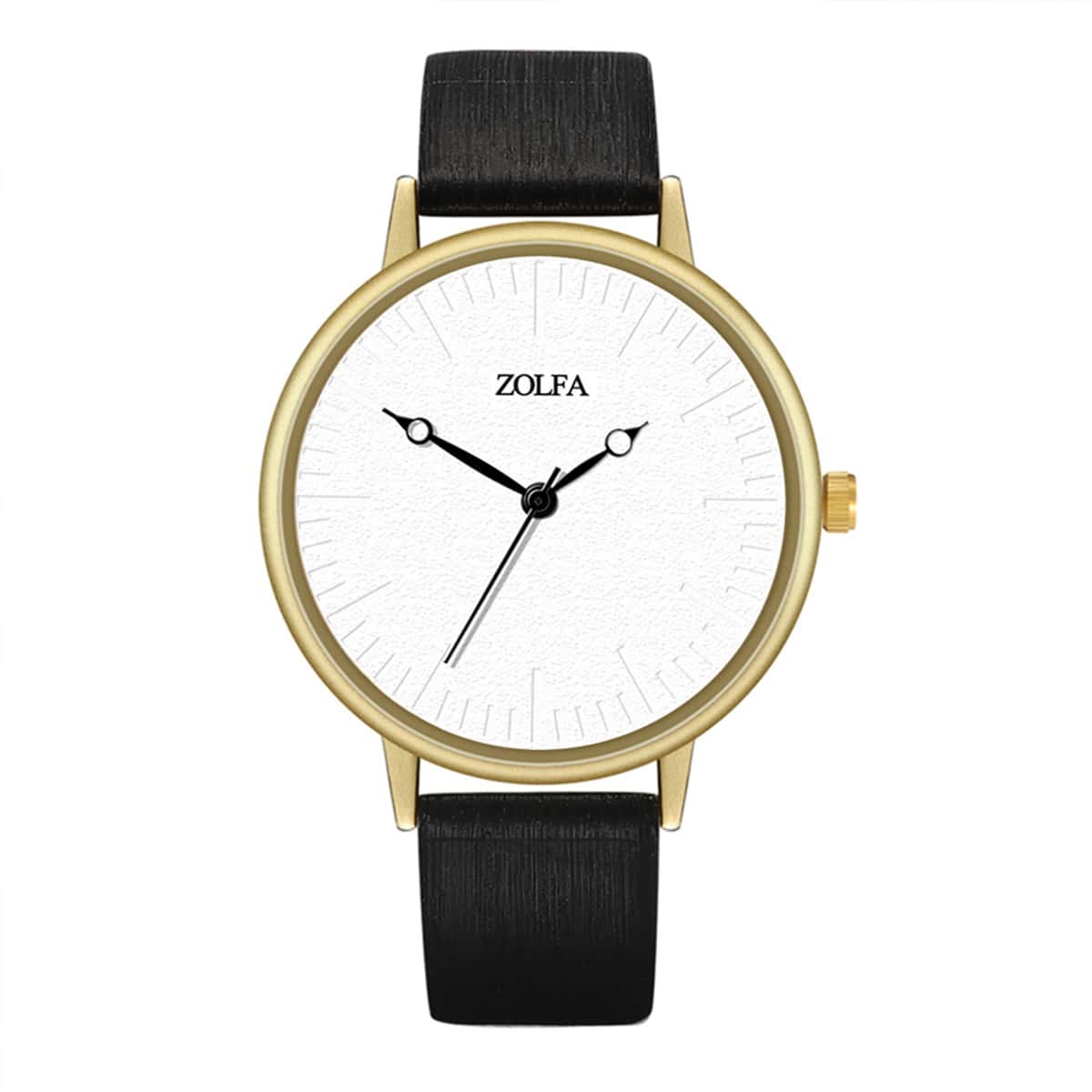 

Pu Strap Minimalist Quartz Watch