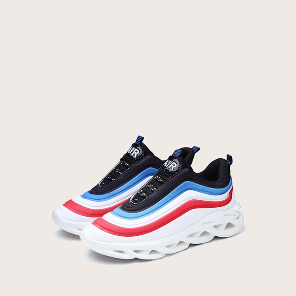 

Men Color Block Chunky Sneakers, Multicolor