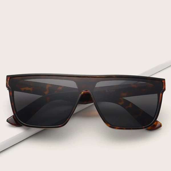 

Men Leopard Frame Sunglasses, Multicolor