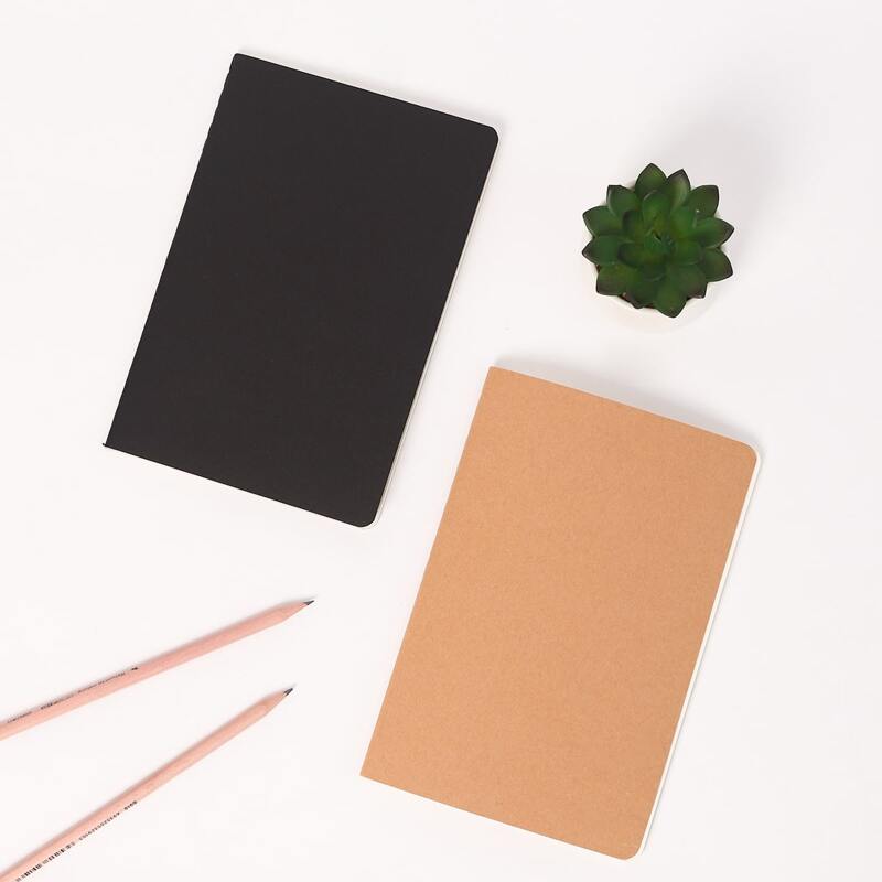 

1pack Plain Cover Notebook, Multicolor
