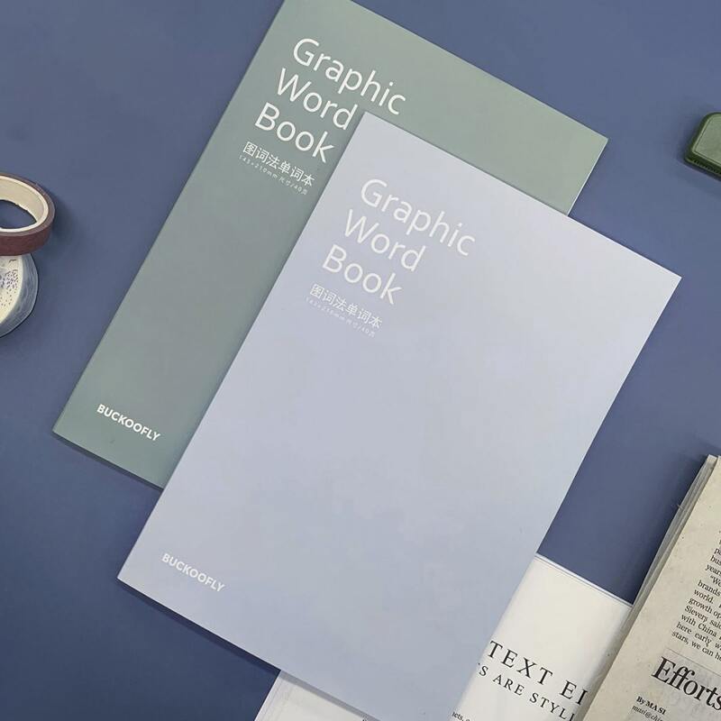 

1pack Graphic Word Notebook