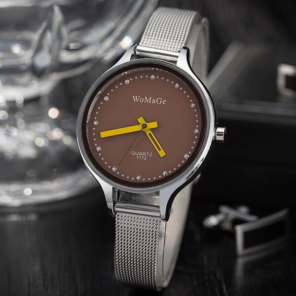 

Studded Scale Dial Quartz Watch