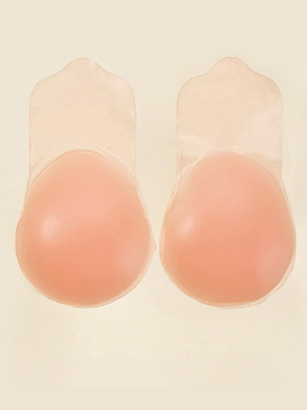 

1pair Plus Self Adhesive Nipple Cover, Nude