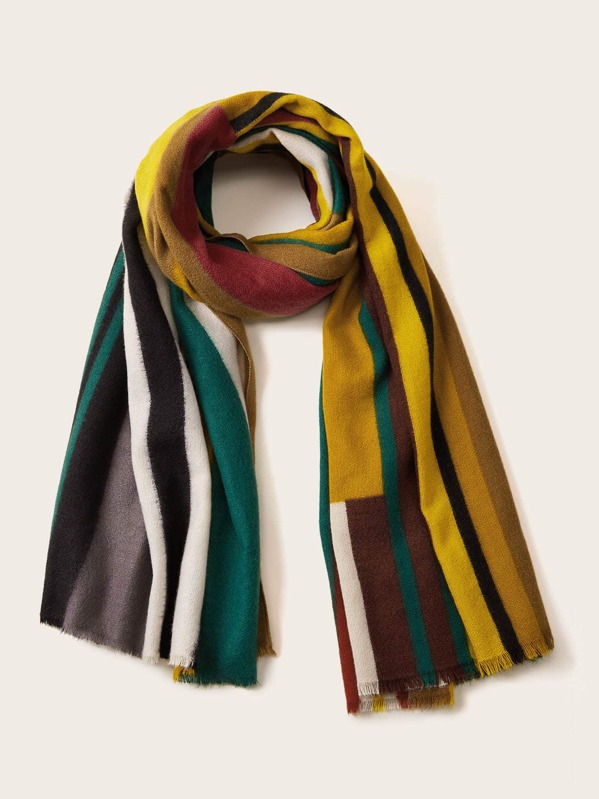 

Color Block Scarf, Multicolor