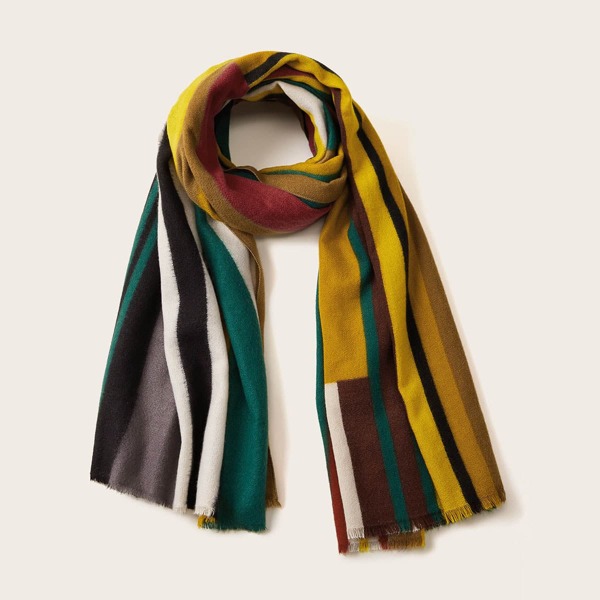 

Color Block Scarf, Multicolor