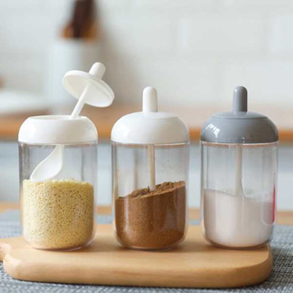 

1pc Kitchen Seasoning Storage Bottle, Multicolor
