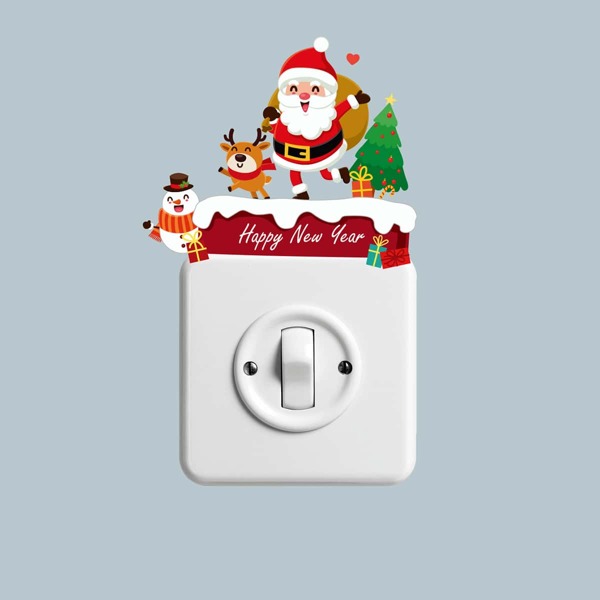 

Christmas Pattern Switch Sticker