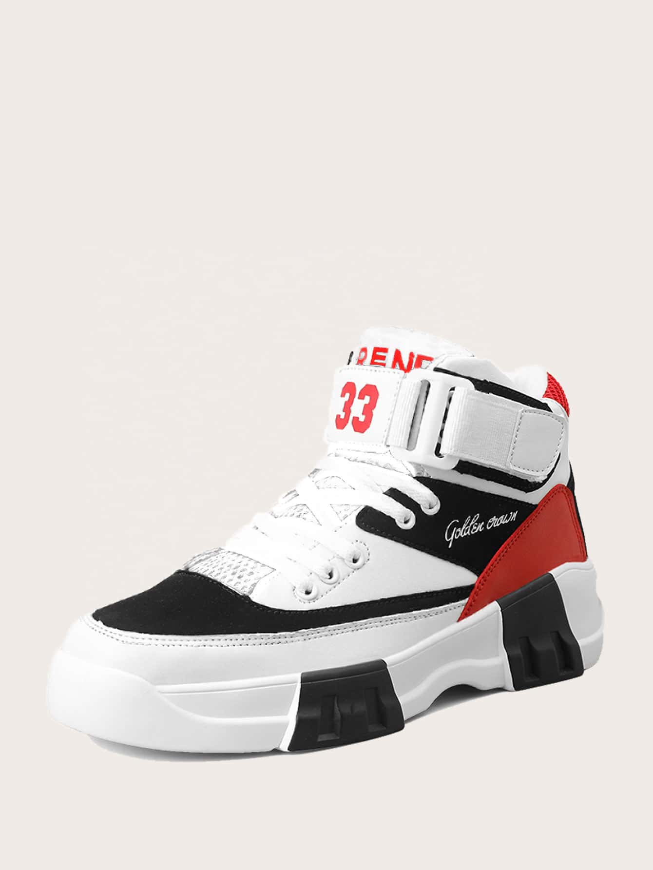 mens velcro high tops