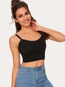 Ladder Cut-out Back Bralette - Black - View 4