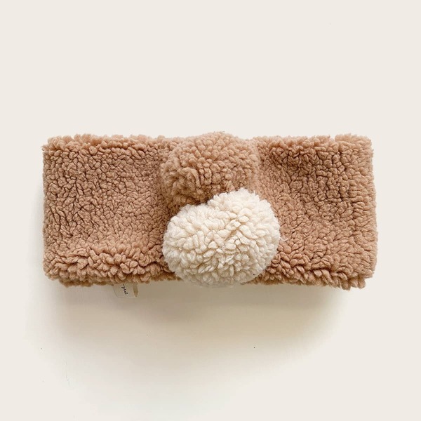 

Toddler Kids Pom Pom Scarf, Multicolor