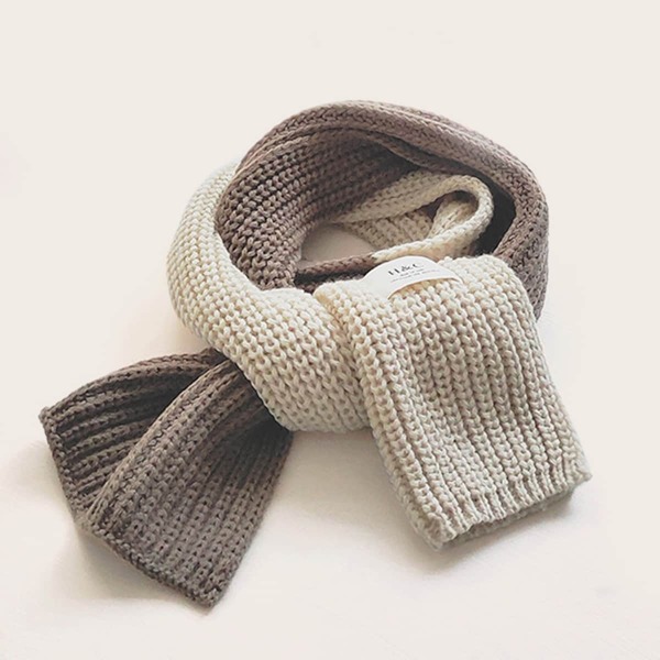 

Toddler Kids Color Block Scarf, Multicolor