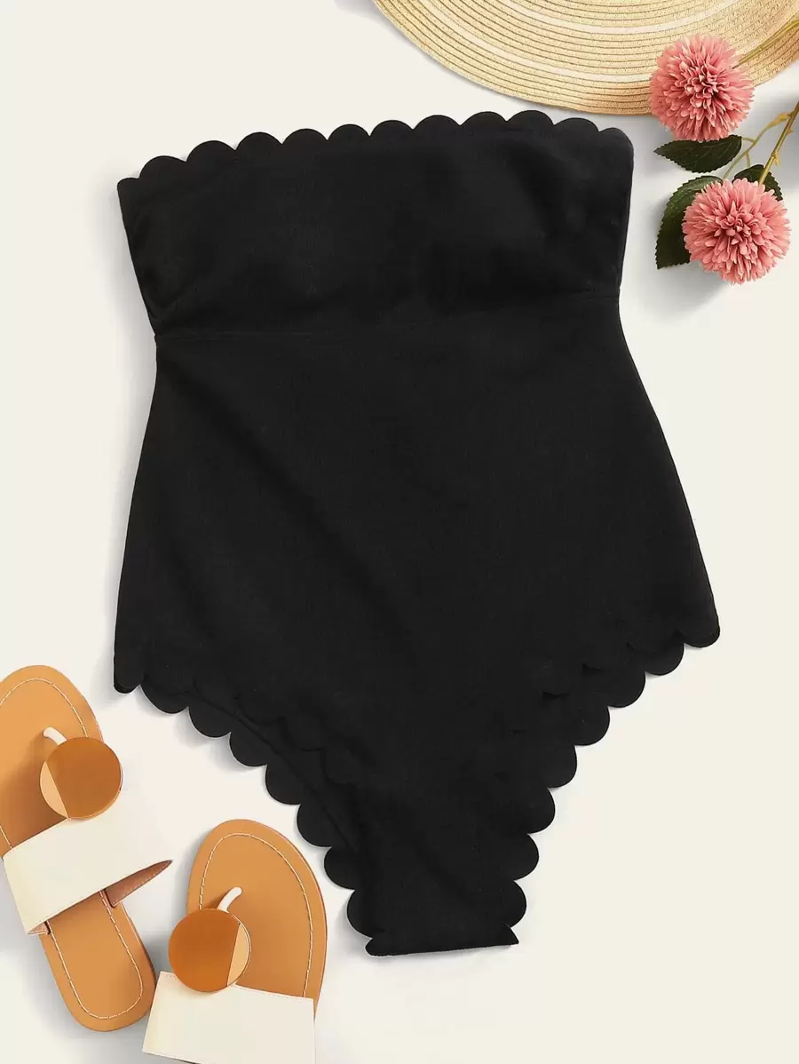 6pm Seafolly SeaDive Bandeau One-Piece Women's Black Friday Top Sellers Clothing